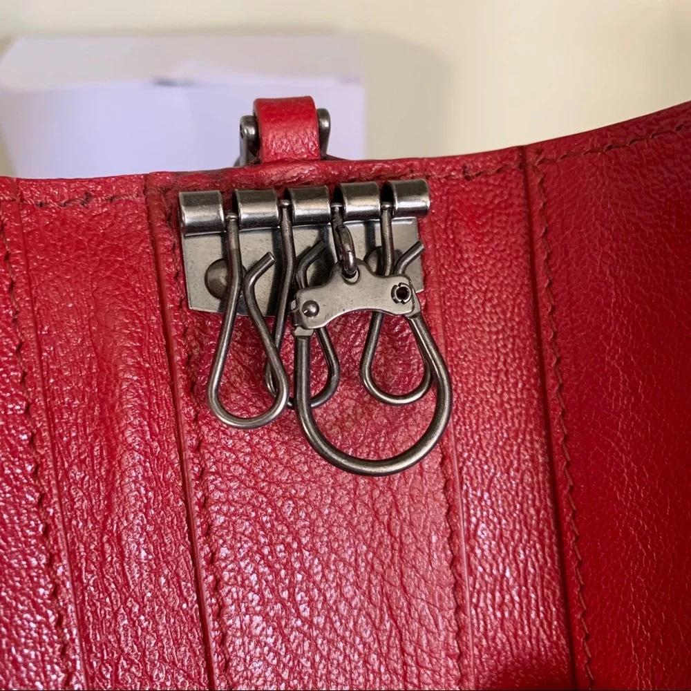 Moschino leather key case (Italy)